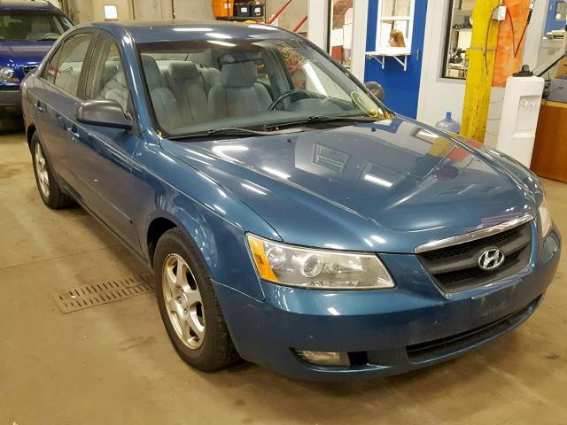 hyundai sonata 2006 vin 5npeu46c96h087198