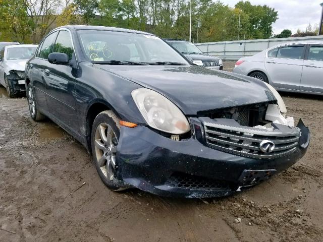 infiniti g35 2005 vin jnkcv51f65m306519
