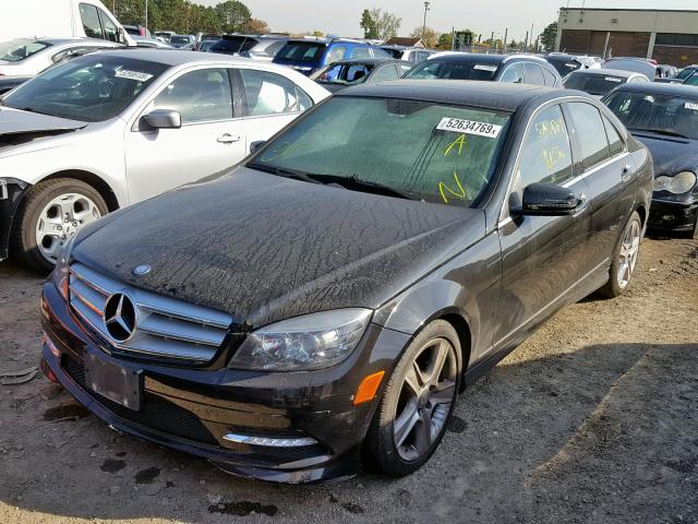 mercedes-benz c-class 2011 vin wddgf8bb6br184021