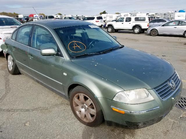 volkswagen passat 2003 vin wvwth63b23p449603