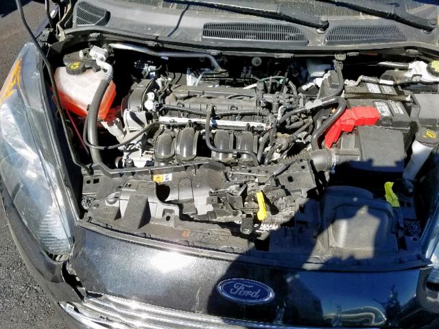 Хэтчбеки FORD FIESTA 2015 Черный