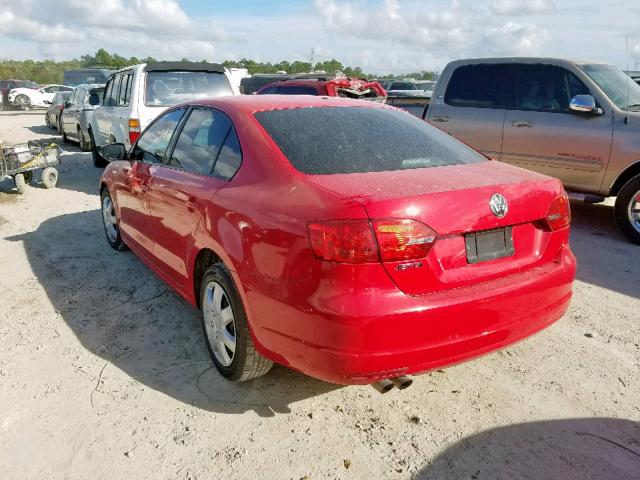 2011 VOLKSWAGEN JETTA BASE 3VW2K7AJ9BM379063