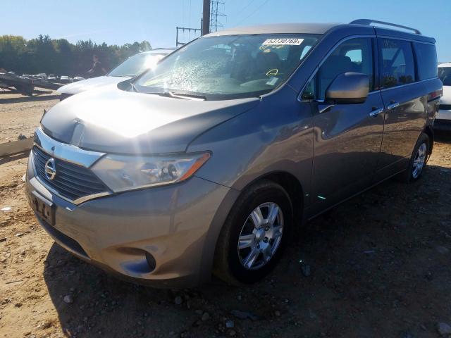 2012 NISSAN QUEST S JN8AE2KP1C9040975