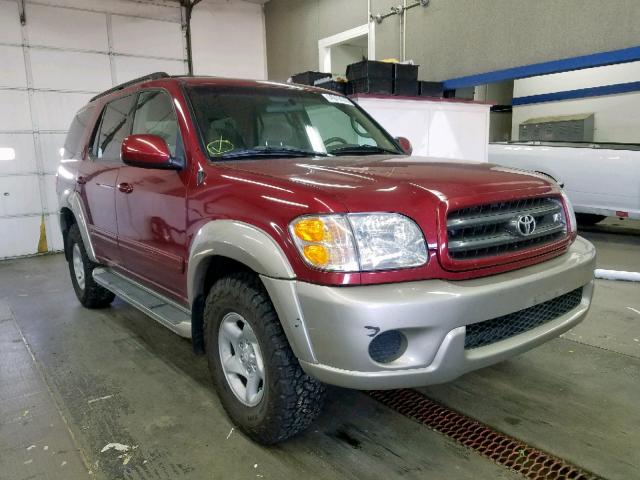toyota sequoia 2001 vin 5tdbt44a41s005372