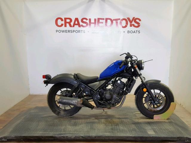 honda cmx300 (rebel 300) 2018 vin mlhnc5302j5101225