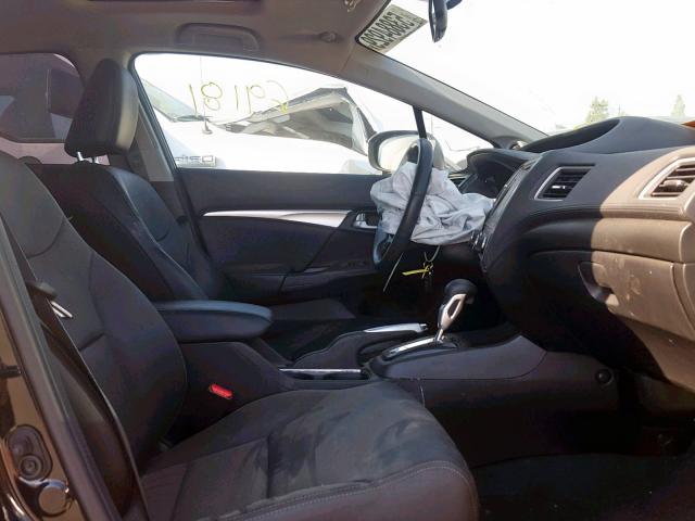 2014 Honda Civic Exl 1 8l 4 للبيع في Rancho Cucamonga Ca Lot 53884929