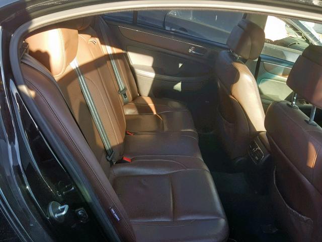 Salvage Certificate 2011 Hyundai Genesis Sedan 4d 4 6l 8 For Sale