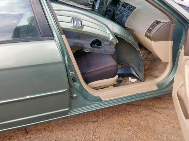 Salvage Certificate 2003 Honda Civic Lx Sedan 4d 1 7l 4 For Sale