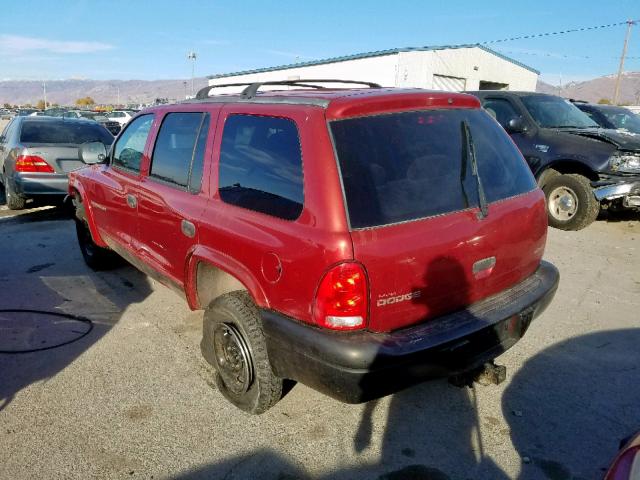 dodge durango 1998 vin 1b4hs28yxwf209333