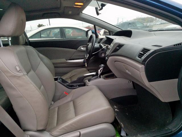 2012 Honda Civic Exl 1 8l 4 للبيع في Woodhaven Mi Lot 54365409