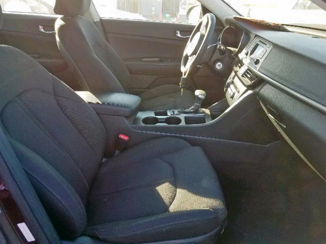 Седаны KIA OPTIMA 2017 Бургунди