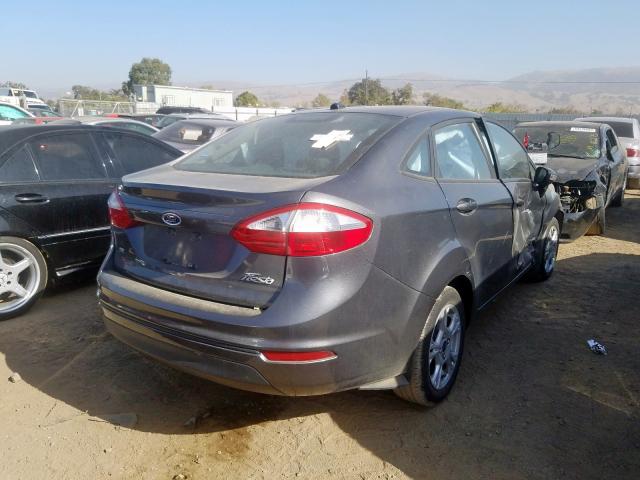 Седаны FORD FIESTA 2016 Серебристый