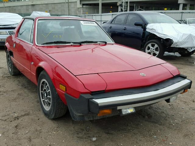 Auto Auction Ended On Vin 128as000124701 1980 Fiat X19 In Fl Jacksonville East