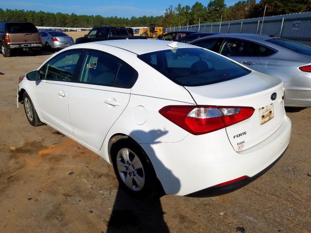 2016 KIA FORTE LX KNAFK4A69G5603652