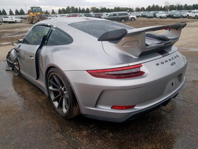 VIN WP0AC2A91JS175027 2018 Porsche 911, GT3 no.3