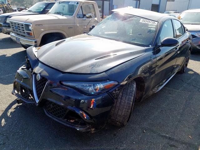 2018 ALFA ROMEO GIULIA QUA ZARFAEAV6J7580786