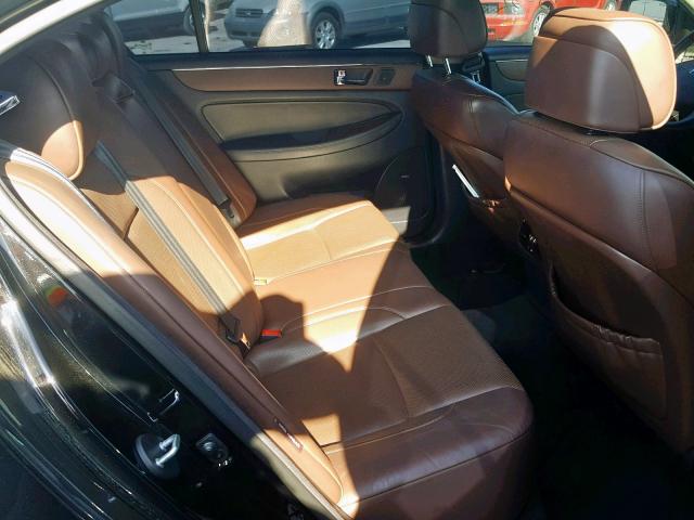 Salvage Certificate 2009 Hyundai Genesis Sedan 4d 4 6l 8 For Sale