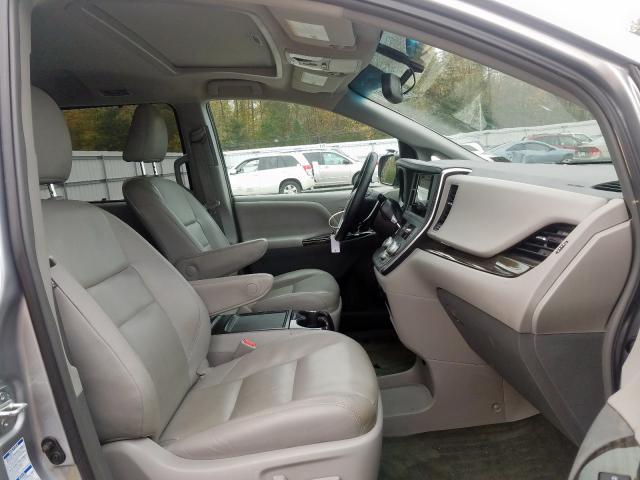 2015 Toyota Sienna Xle 3 5l 6 For Sale In Fredericksburg Va Lot 54928449