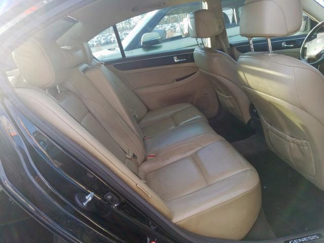 Salvage Certificate 2009 Hyundai Genesis Sedan 4d 4 6l 8 For Sale