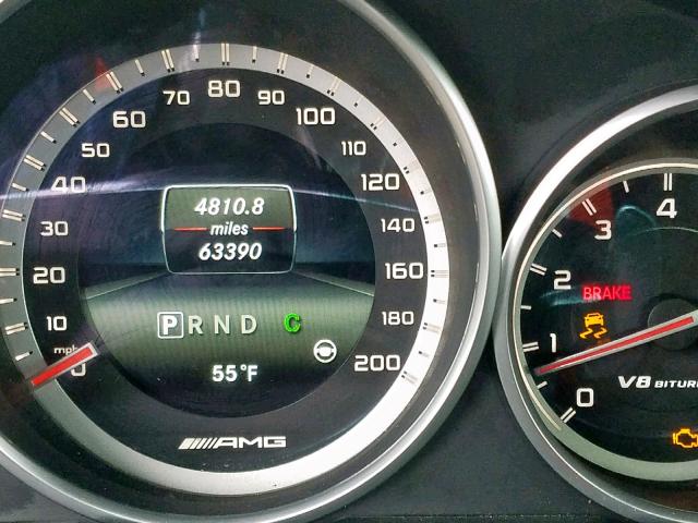2014 MERCEDES-BENZ E 63 AMG WDDHF9CB6EA909287