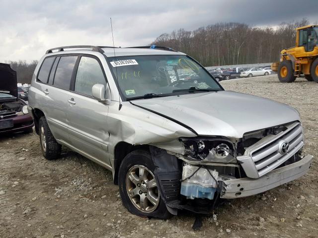 toyota highlander 2004 vin jtedp21a140009646