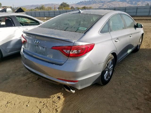 Седаны HYUNDAI SONATA 2017 Серебристый