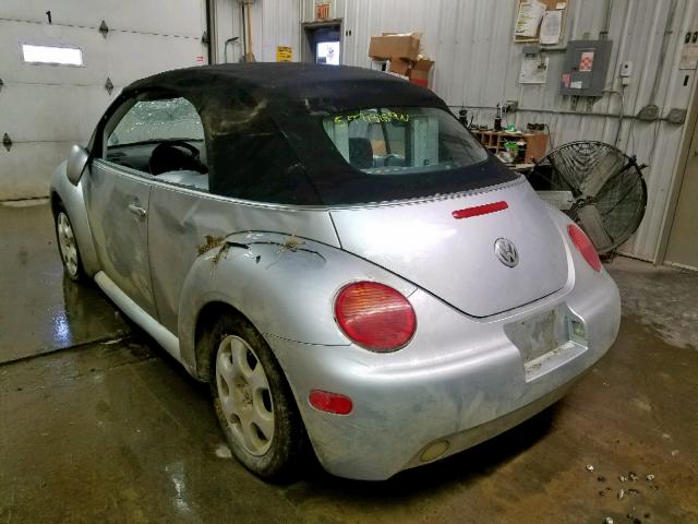 volkswagen beetle 2003 vin 3vwck21y93m327700