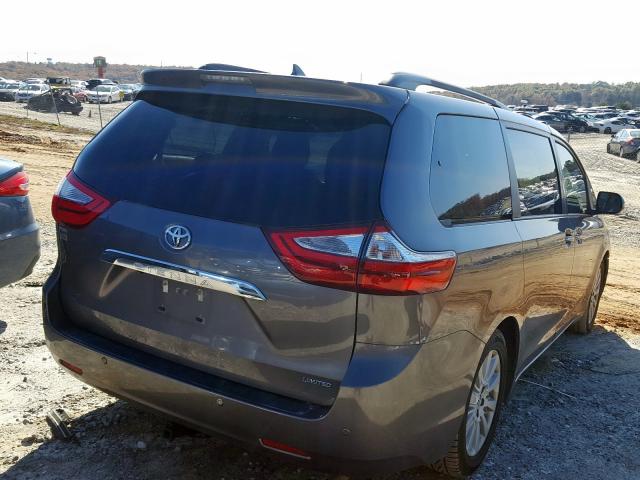 2015 TOYOTA SIENNA XLE 5TDYK3DC8FS625481