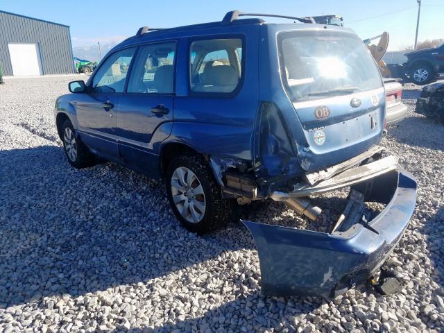 subaru forester 2007 vin jf1sg63607h730063