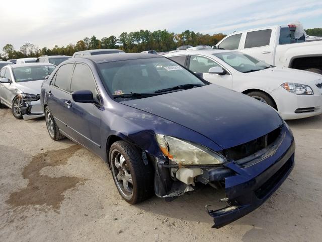 Salvage cars for sale at Houston, TX auction: 2007 Honda Accord VAL