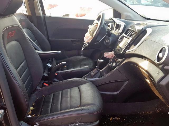 Хэтчбеки CHEVROLET SONIC 2015 Черный