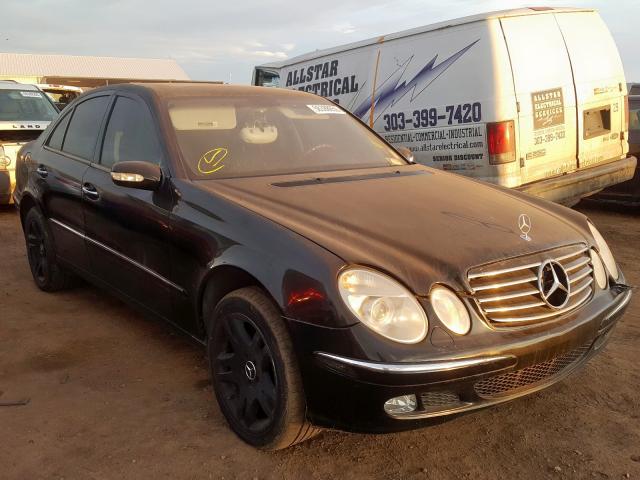 Salvage cars for sale from Copart Brighton, CO: 2003 Mercedes-Benz E 500