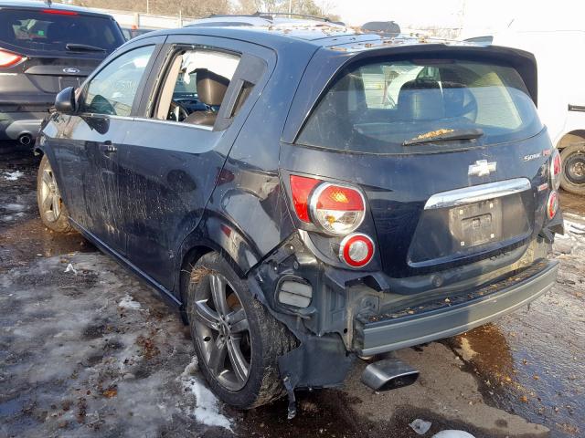 Хэтчбеки CHEVROLET SONIC 2015 Черный