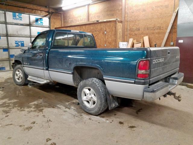 dodge ram 1997 vin 1b7hf16y8vs156268