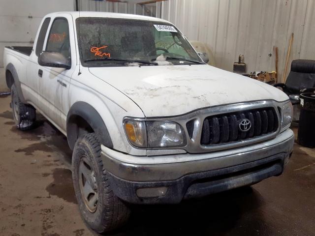 Salvage Title 2004 Toyota Tacoma Xtr Club Cab 2 7l 4 For Sale In