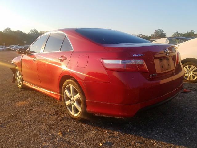 2009 Toyota Camry Base Sedan 4d 2 4l 4 Gas Red Subasta Eight