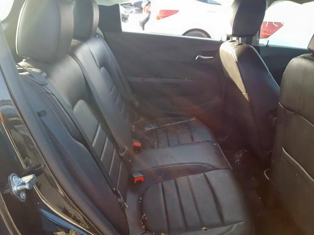 Хэтчбеки CHEVROLET SONIC 2015 Черный