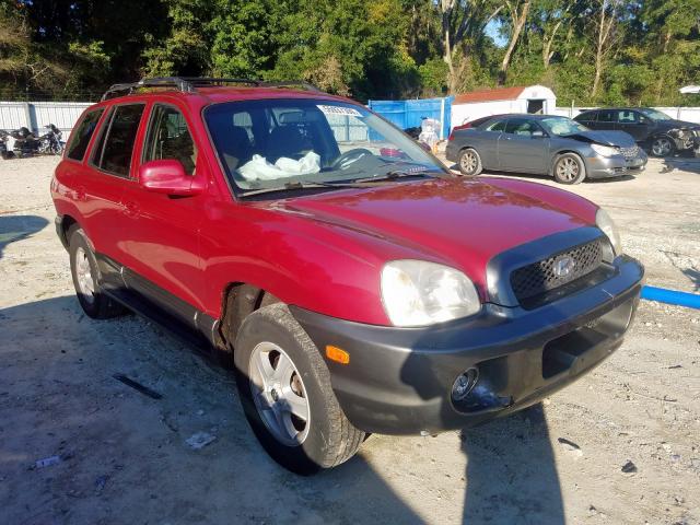 hyundai santa fe 2004 vin km8sc13d84u750583