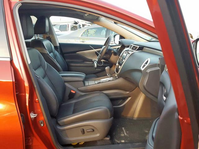 2015 Nissan Murano Sl 3 5l 6 For Sale In Hammond In Lot 56539839
