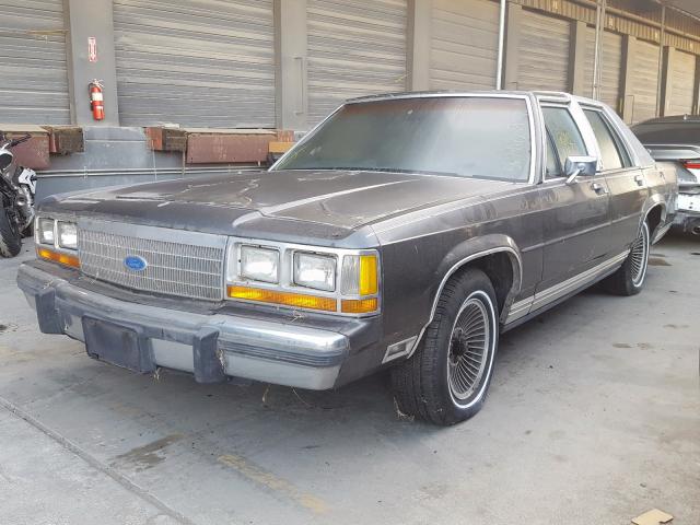 1989 ford crown vic sedan 4d 5 0l gas gray Ù„Ù„Ø¨ÙŠØ¹ san martin ca 2fabp74f7kx142495 a better bid a better bid car auctions