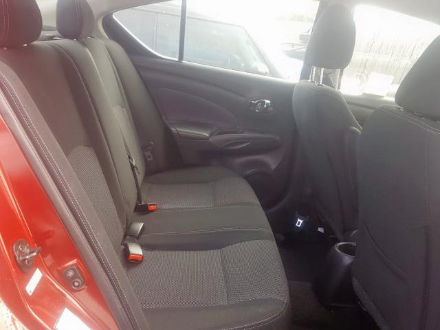  NISSAN VERSA 2018 Бургунді