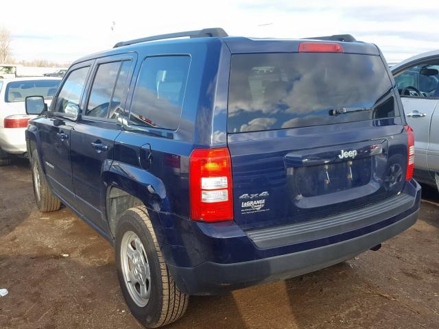 2014 JEEP PATRIOT SP 1C4NJRBB1ED595558