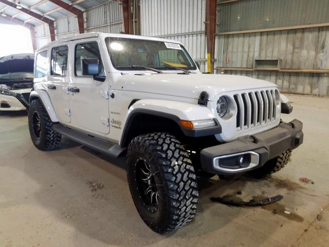 2020 JEEP WRANGLER UNLIMITED SAHARA for Sale | LA - BATON ROUGE | Tue. Mar  10, 2020 - Used & Repairable Salvage Cars - Copart USA