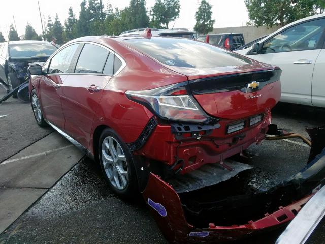 VIN 1G1RD6S5XJU117174 2018 Chevrolet Volt, Premier no.3