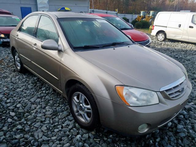 kia spectra ld 2004 vin knafe121245010459