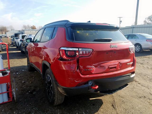 jeep compass 2019 vin 3c4njddb2kt671374