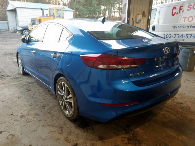 2017 HYUNDAI ELANTRA SE 5NPD84LF8HH030721