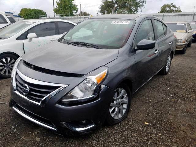 Vin: 3n1cn7ap8jl846659, lot: 57555299, nissan versa s 20182