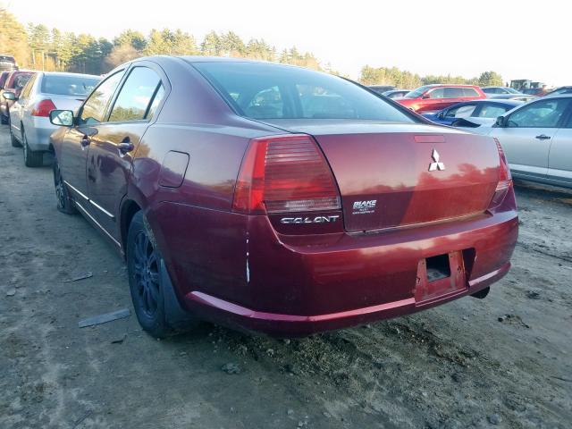 mitsubishi galant 2006 vin 4a3ab56f16e018894