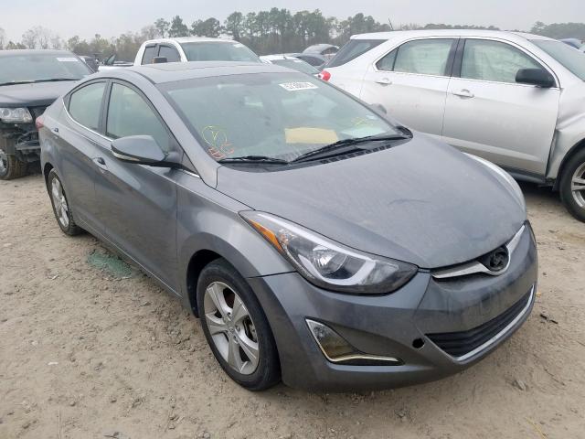 KMHDH4AE7GU601111 | 2016 HYUNDAI ELANTRA SE